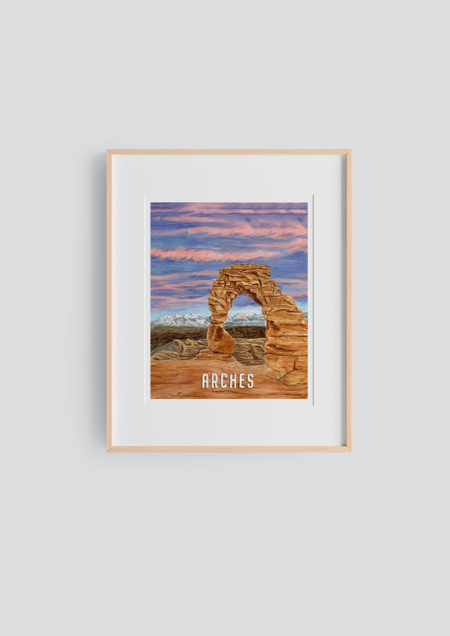 Arches National Park poster
