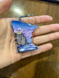 PRE - ORDER STATE KEYCHAINS Emilie Taylor Art