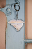 South Carolina Keychain, Folly Beach Keychain, South Carolina Artwork Souvenirs Emilie Taylor Art
