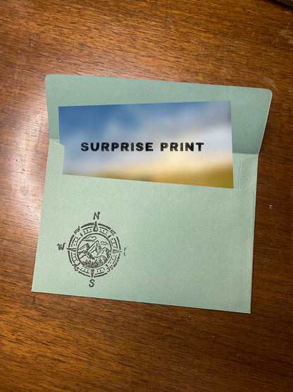 Every Month The National Parks Mail Club has a surprise watercolor print