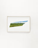 Tennessee Great Smoky Mountains National Park Watercolor Painting, Cades Cove Great Smoky Mountains Emilie Taylor Art