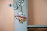 Texas Keychain, Big Bend National Park Keychain, Texas Artwork, State keychain Emilie Taylor Art