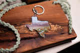 Texas Keychain, Big Bend National Park Keychain, Texas Artwork, State keychain Emilie Taylor Art