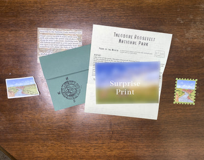 National Park Mail Club Edition #1 Theodore Roosevelt (Catch-Up Non Subscription/Single Mailer)