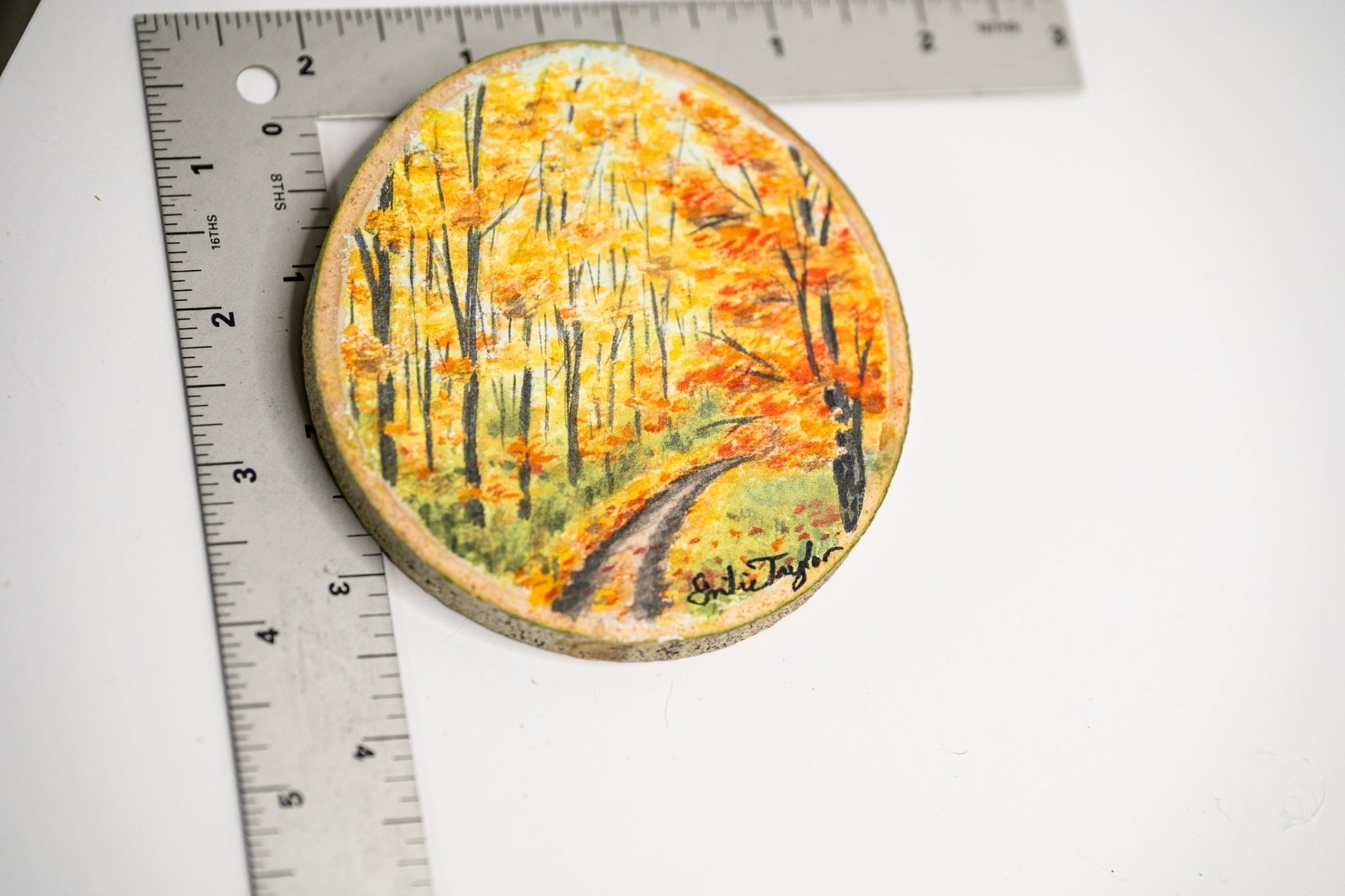 Under the Umbrella of Autumn Emilie Taylor Art