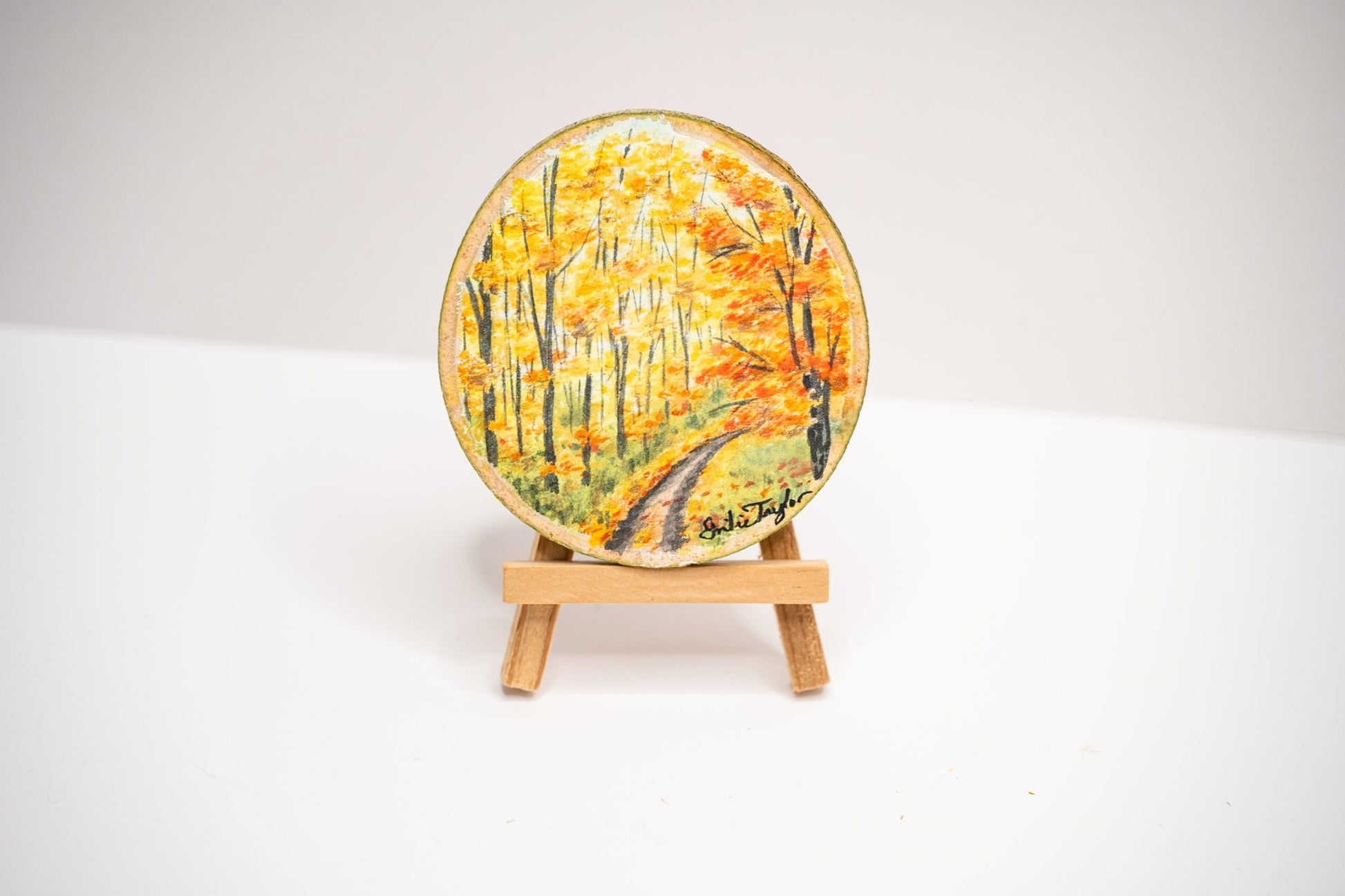 Under the Umbrella of Autumn Emilie Taylor Art