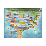USA Map Puzzle (500, 1014 - piece) Emilie Taylor Art