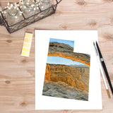 Utah Capitol Reef National Park Watercolor Painting, Capitol Reef National Park Souvenir, Utah the Castle Emilie Taylor Art