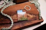Utah Zion National Park Keychain, Utah State keychain Souvenirs, Zion Keychains Emilie Taylor Art