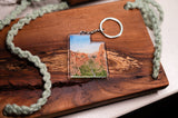 Utah Zion National Park Keychain, Utah State keychain Souvenirs, Zion Keychains Emilie Taylor Art