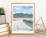 White Sands National Park Print | White Sands Poster | Watercolor Art of National Parks | New Mexico Artwork Emilie Taylor Art