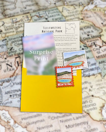 National Park Mail Club Edition #2 Yellowstone (Catch-Up Non Subscription/Single Mailer)