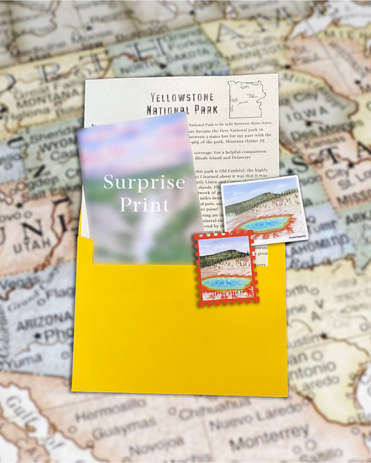 National Park Mail Club Edition #2 Yellowstone (Non Subscription/Single Mailer)