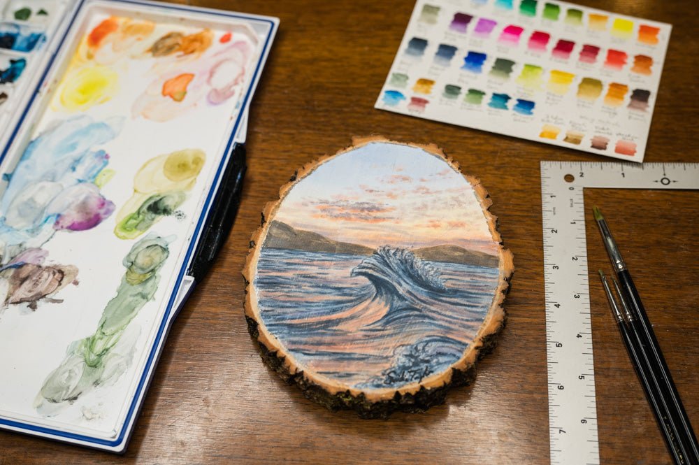 z2023 When I'm on Your shore Emilie Taylor Art