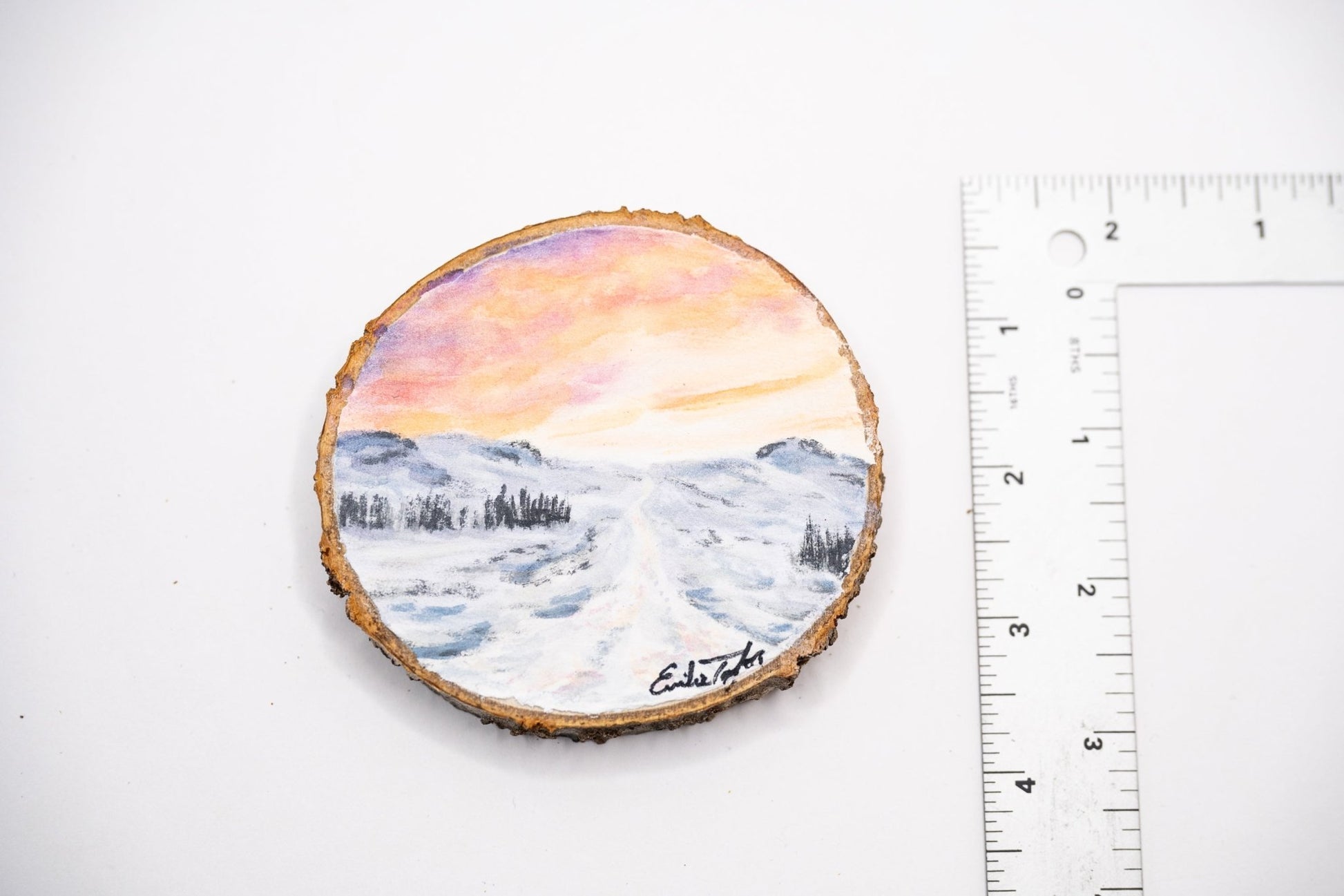z2024 Winter Set Aglow Emilie Taylor Art
