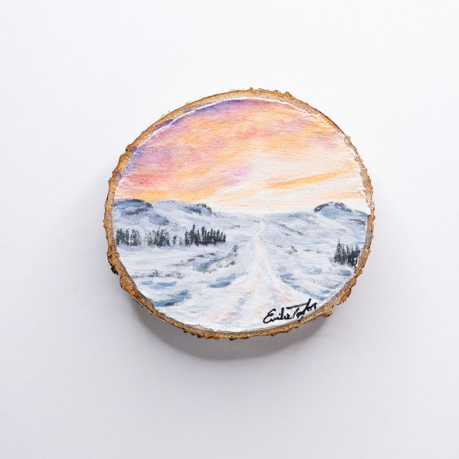z2024 Winter Set Aglow Emilie Taylor Art