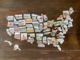 Alabama Decal, Watercolor Alabama Sticker, AL Car Decal, Home State Decal