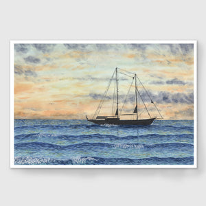 Viridian Voyage Limited Edition Print