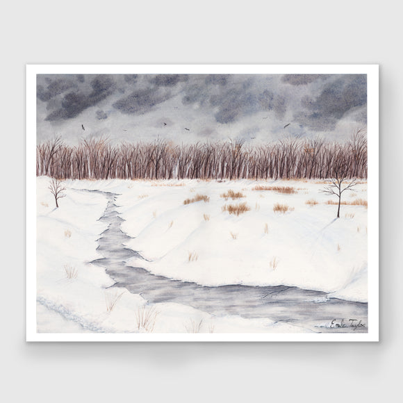 A Winter Walk Limited Edition Print