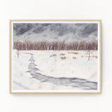 A Winter Walk Limited Edition Print Emilie Taylor Art