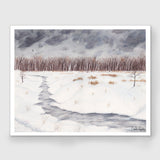 A Winter Walk Limited Edition Print Emilie Taylor Art