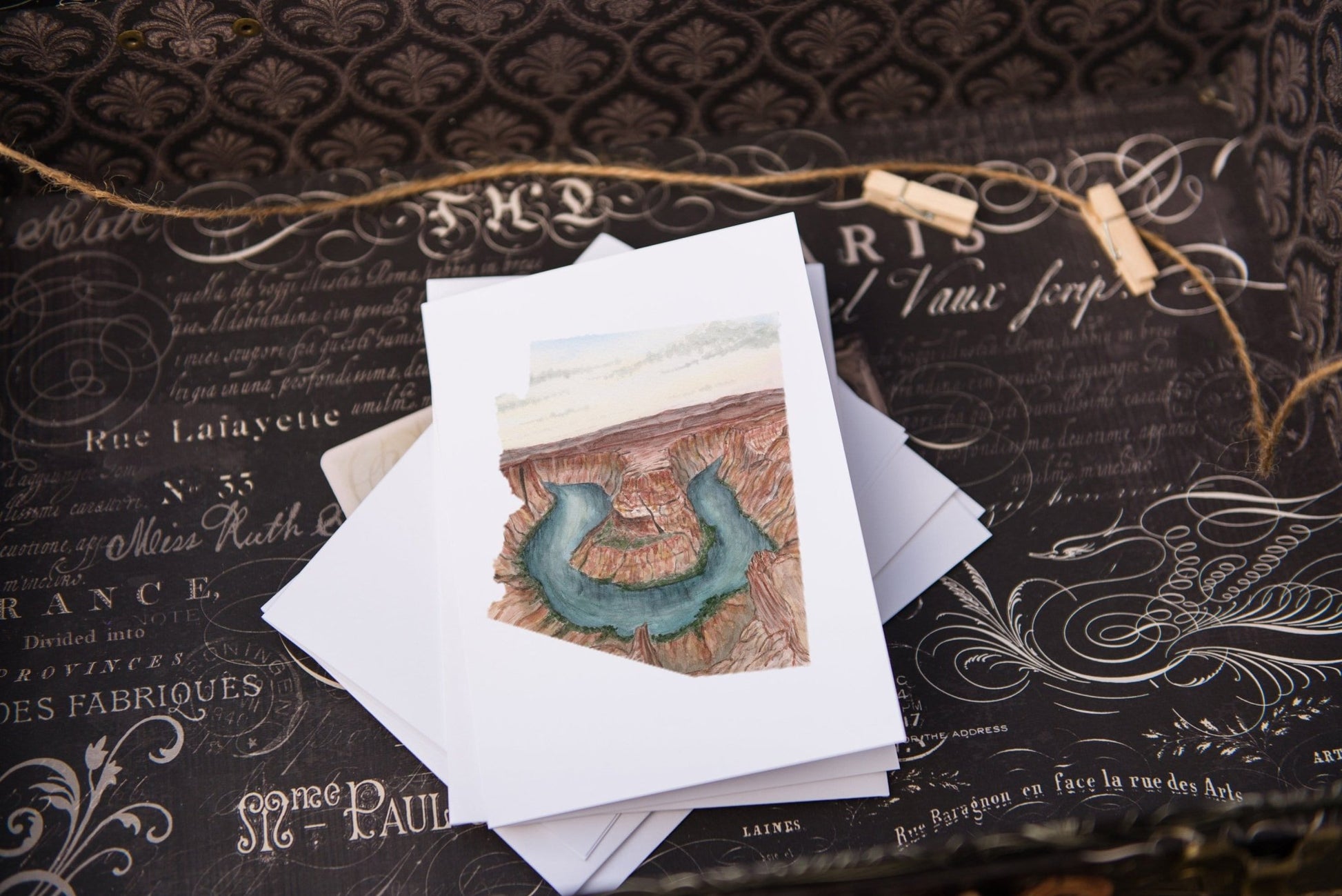 Arizona Greeting Card, Arizona Travel Card, Blank Card, Arizona Souvenir, Arizona Gift, AZ Card Emilie Taylor Art