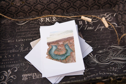 Arizona Greeting Card, Arizona Travel Card, Blank Card, Arizona Souvenir, Arizona Gift, AZ Card Emilie Taylor Art