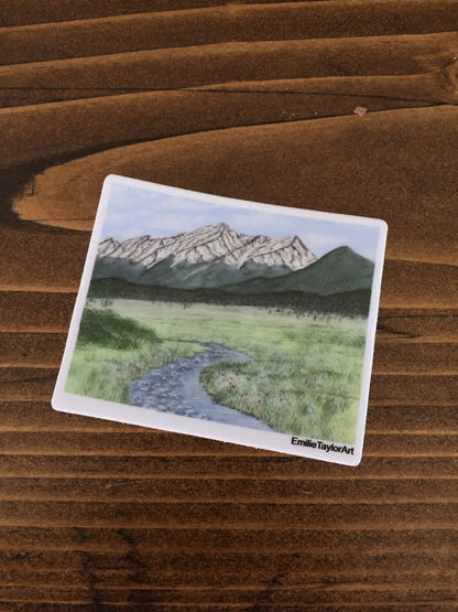 Colorado Decal, Watercolor Colorado Sticker, CO Car Decal, Home State Decal, State Sticker Emilie Taylor Art