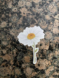 Daisy Decal, Watercolor Daisy Sticker, Mini Flower Decal, Flower Sticker Emilie Taylor Art