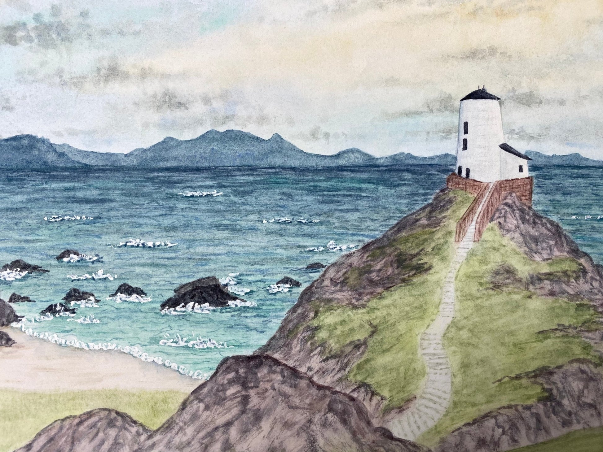 Day Beacons Limited Edition Print Emilie Taylor Art