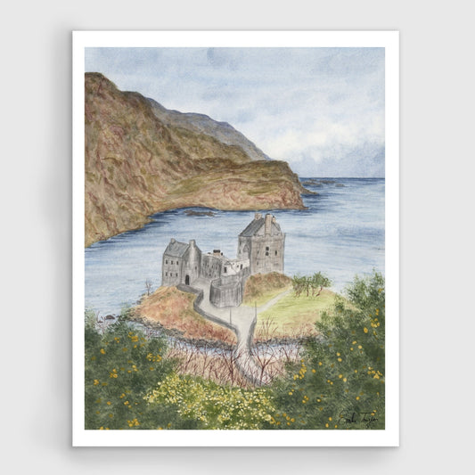 Eilean Donan Limited Edition Print Emilie Taylor Art