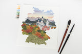 Germany Watercolor Print, Germany Painting, Neuschwanstein Castle, Germany Gift