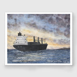 Grey Fox Limited Edition Print Emilie Taylor Art