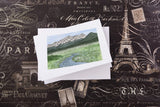 Colorado Greeting Card, Watercolor State Card, State Gift, Colorado Souvenir, Colorado Travel Gift - Emilie Taylor Art