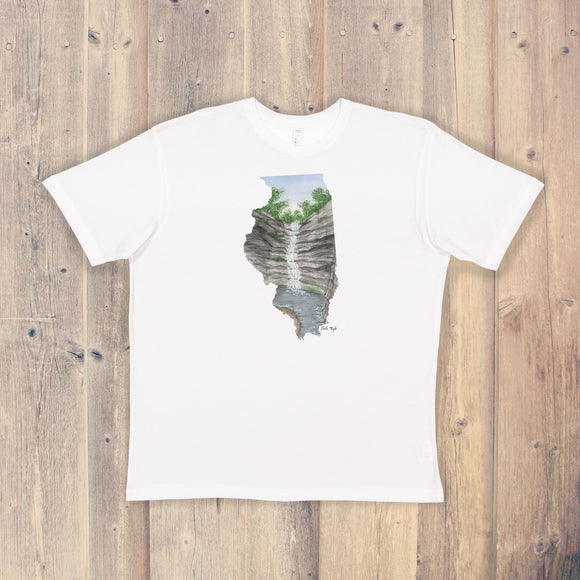 Illinois T-shirt | Illinois Tee | Home State Shirt |  Illinois Pride Shirt | Starved Rock State Park Tee