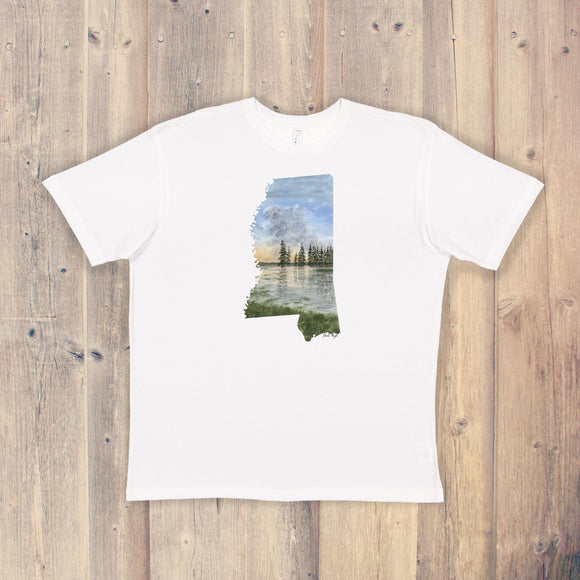 Mississippi T-shirt | Mississippi Tee | Home State Shirt | Mississippi Pride Shirt | Mississippi Art Design