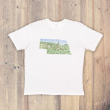 Nebraska T-shirt | Nebraska Tee | Home State Shirt | Nebraska State Pride Shirt | Chimney Rock NE