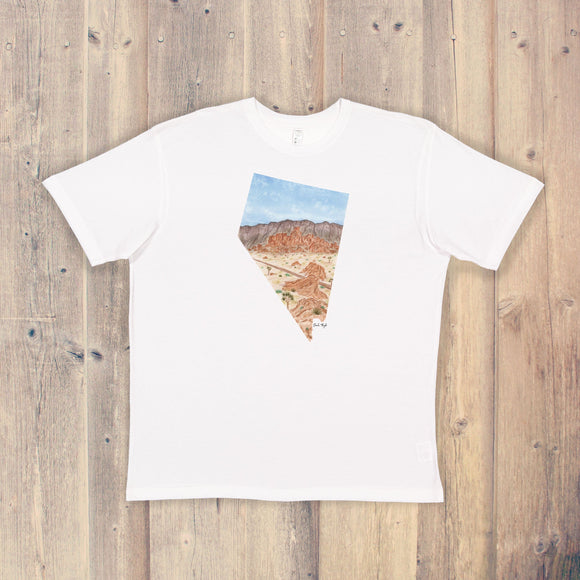 Nevada T-shirt | Nevada Tee | Home State Shirt | Nevada State Pride Shirt | Valley of Fire State Park