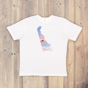 Delaware T-shirt | Delaware Tee | Home State Shirt |  Delaware Pride Shirt | Delaware Lighthouse Art