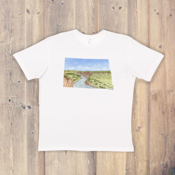 North Dakota T-shirt | North Dakota Tee | Home State Shirt | North Dakota State Pride Shirt | Theodore Roosevelt State Park