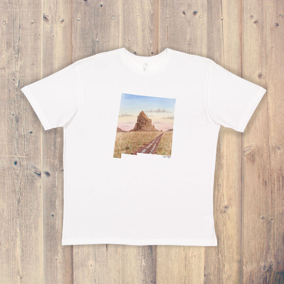 New Mexico T-shirt | New Mexico Tee | Home State Shirt | New Mexico State Pride Shirt | Ship Rock Art