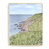 Ireland Watercolor Painting, Ireland Print, Ireland Gift, Ireland Art Souvenir, Irish Seascape Emilie Taylor Art