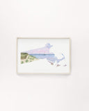 Massachusetts in the Fall Watercolor Painting, Berkshire Massachusetts Emilie Taylor Art