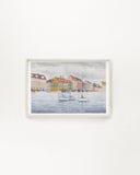 Misty Morning in Copenhagen Limited Edition Print Emilie Taylor Art