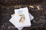 New Jersey Greeting Card, New Jersey Notecard, New Jersey Art, NJ Greeting Card, New Jersey Card Emilie Taylor Art