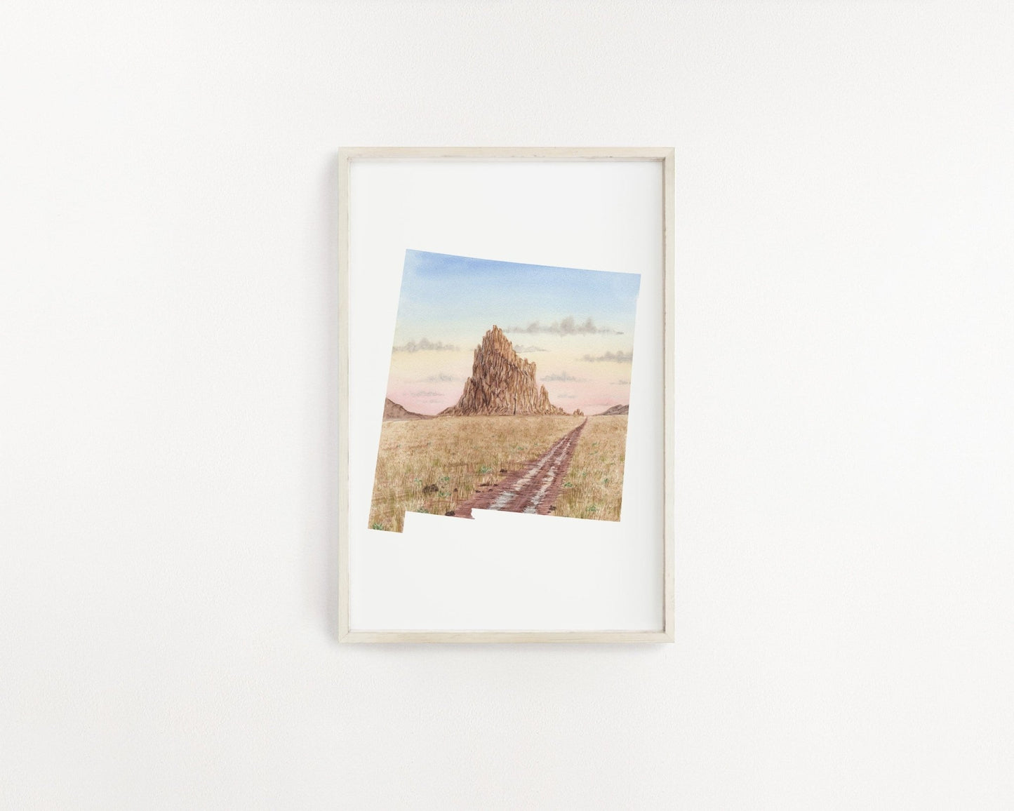 New Mexico Carlsbad Caverns National Park Watercolor Print, New Mexico State Carlsbad Caverns Souvenir Emilie Taylor Art