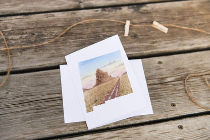 New Mexico Greeting Card, New Mexico Notecard, New Mexico Art, NM Greeting Card, New Mexico Card Emilie Taylor Art