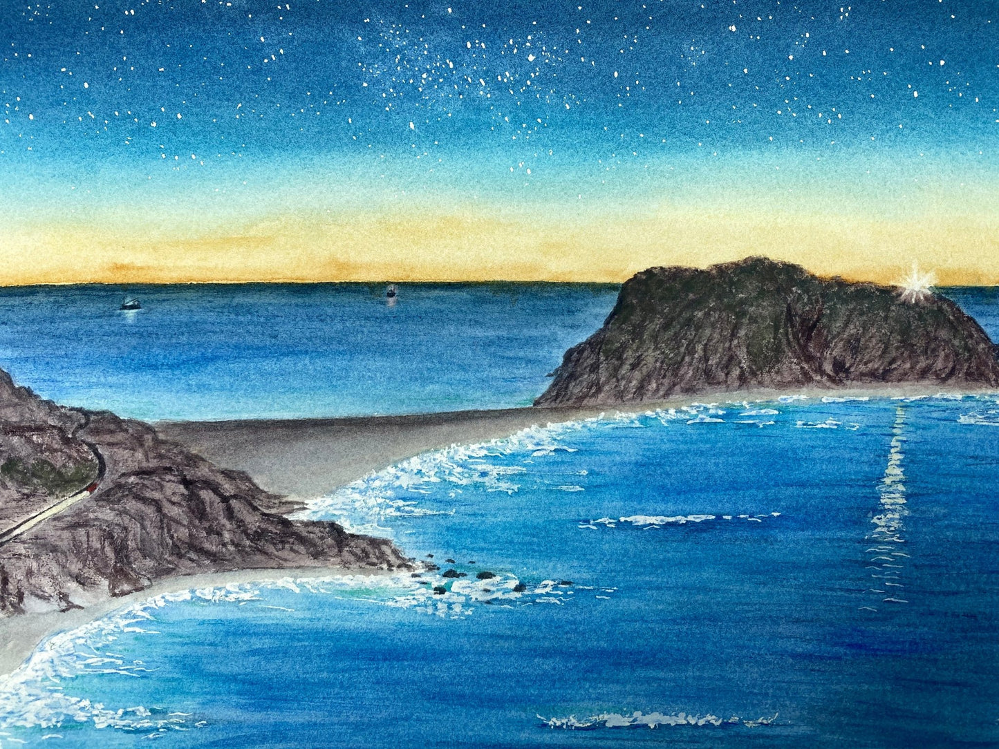 Point Sur Limited Edition Print Emilie Taylor Art