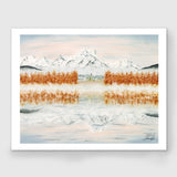 Reflections Of Engadin Limited Edition Print Emilie Taylor Art