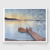 Rowboat 3 Limited Edition Print (Small run) Emilie Taylor Art